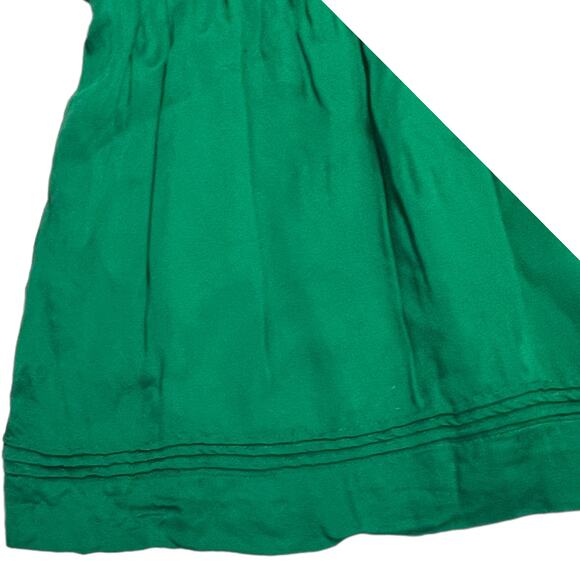 Gymboree Kelly Green Button Front Pleated Midi Dress Girls‎ 3T - Picture 5 of 5